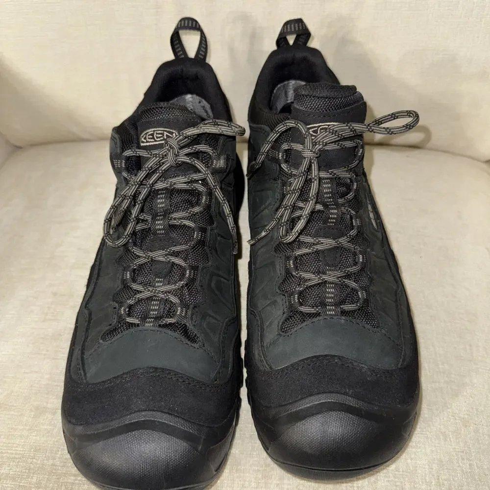 Keen Targhee IV Triple Black Men Size 13 Hiking Boots Keen Dry Water Proof EUC